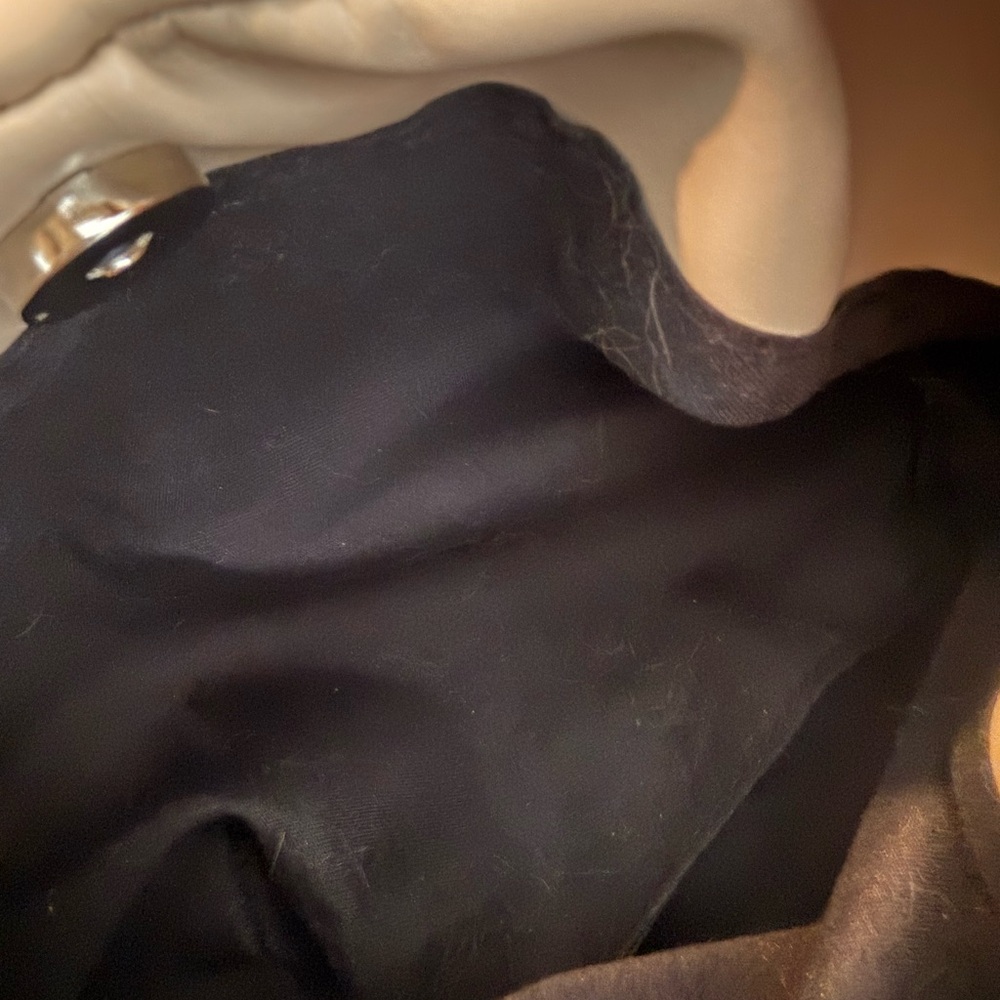 Vegan leather, mini shoulder bag - Picture 3 of 6